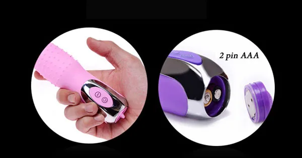 LoveAider Silicone Textured G-Spot Vibrating Tongue — Compact and User-Friendly Interface