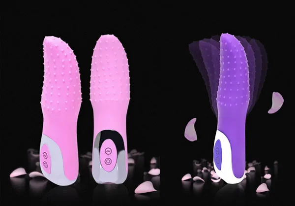 LoveAider Silicone Textured G-Spot Vibrating Tongue — Versatile Massage for Multiple Sensitive Areas