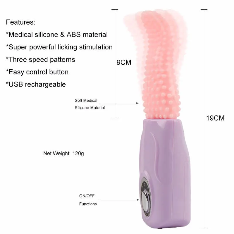 DC22G Affordable Clitoral Tongue Vibrator G-Spot Stimulator — Why Choose DC22G Tongue Vibrator?