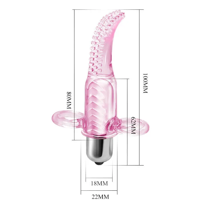 DC23 Mini Tongue Vibrator Woman Clitoral Pleasure Massager — Elegant Design & Premium Materials for Comfort & Safety