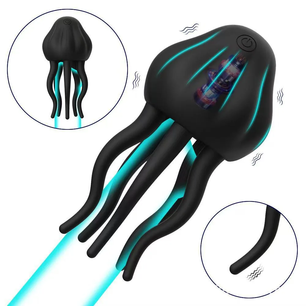 Octopus Tentacle Male Masturbator with 7 Vibration Modes — hình 5