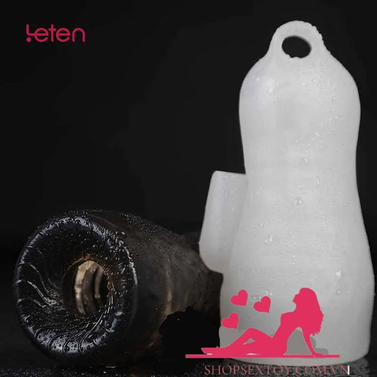 DC33C Powerful Silicone Penis Massager Prevent Premature — Packaging and Included Accessories