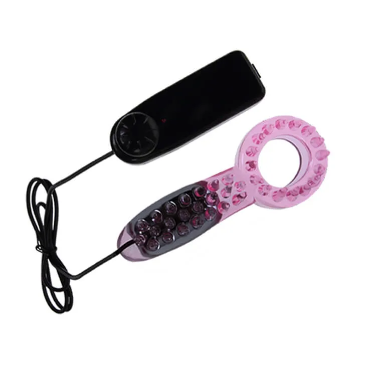 DC33D Love Ring Vibrator Male Enlargement Silicone Toy — hình 5