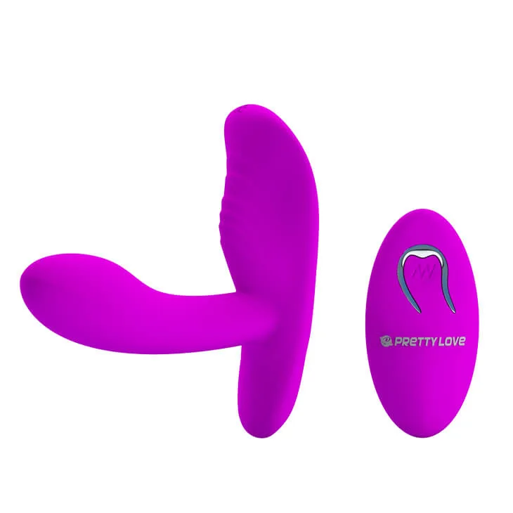 DC38G Strong Vibration Clam Shell Dildo Intense G Spot Stim — The strong yet silent motor ensures your enjoyment remains