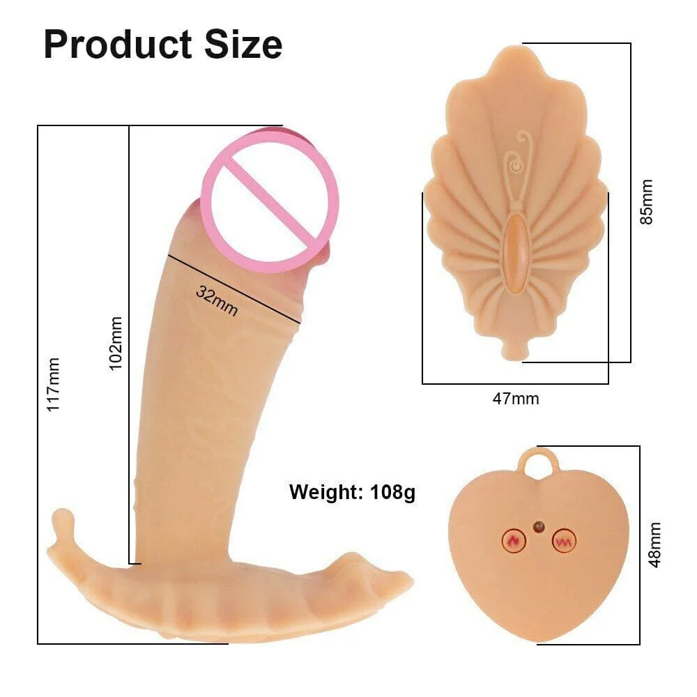 Remote Heated Vibrating Panties Female Intimate Massager — hình 2