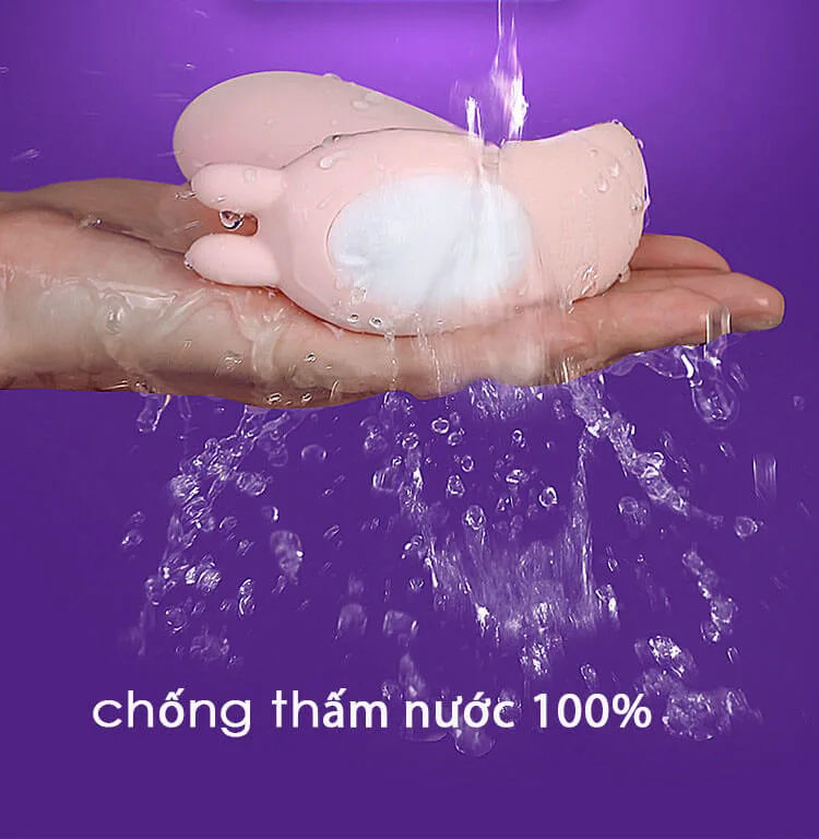 DC38K Rabbit Ear Vibrator G-Spot Clitoral Stimulator — hình 9