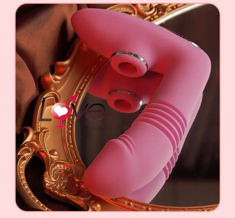 DC38M Heated Remote-Controlled Vibrating Masturbator — hình 4