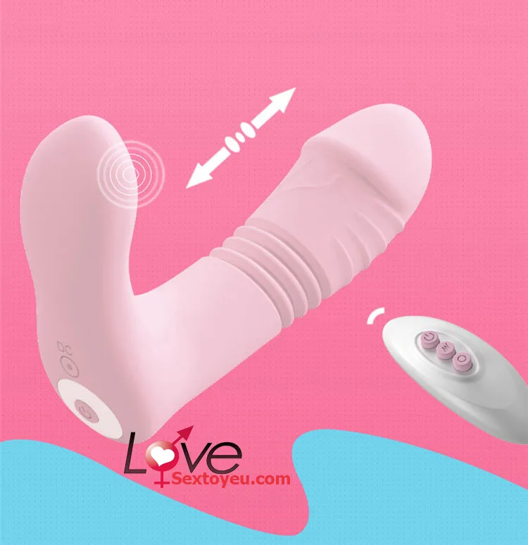Remote-Controlled Mini Vibrating Panty Dildo for Women — hình 3