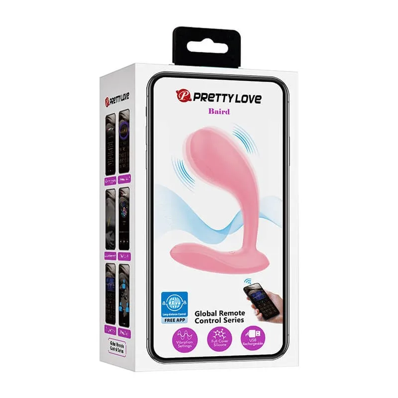 Prettlove Baird Remote-Controlled Vibrating Panties New — Elegant and Ergonomic Design