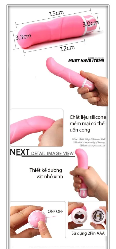 DC39 Powerful Silicone Vibrating Female Pleasure Toy — Premium Features for Maximum Pleasure