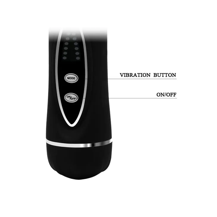 DC40C Triple-Head Silicone Vibrator for Female Erotic — The varied vibration speeds awaken your nerve endings