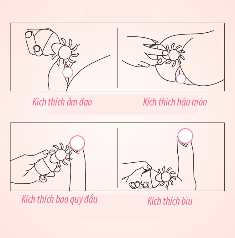 Kiss Small Tongue Licker Premium Silicone Female Arousal Toy — hình 11