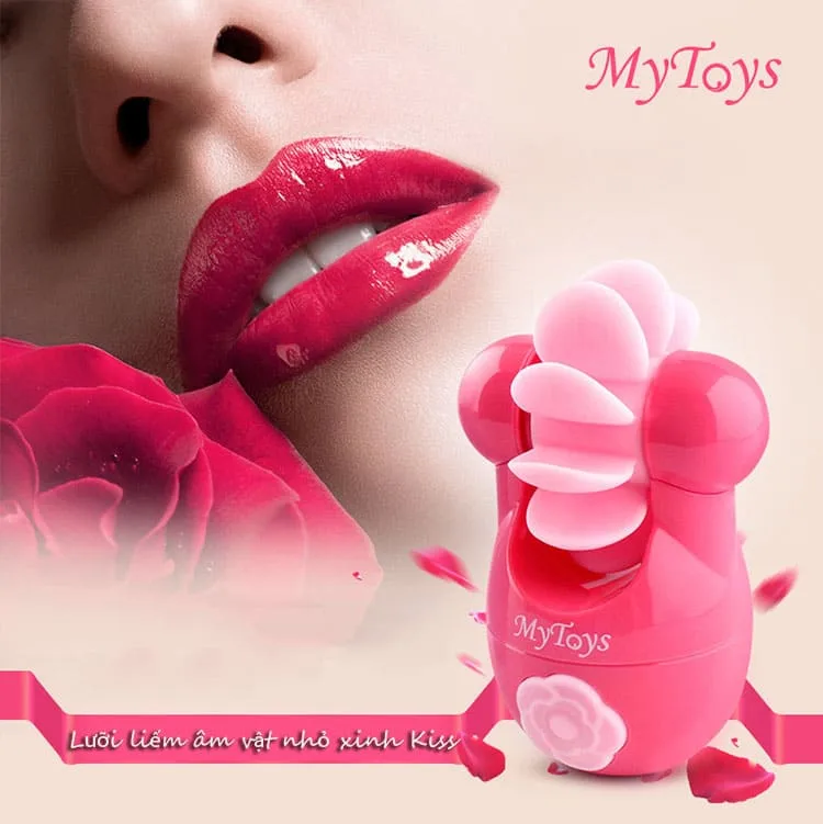 DC41 Premium Silicone Clitoral Licking Vibrator — hình 8