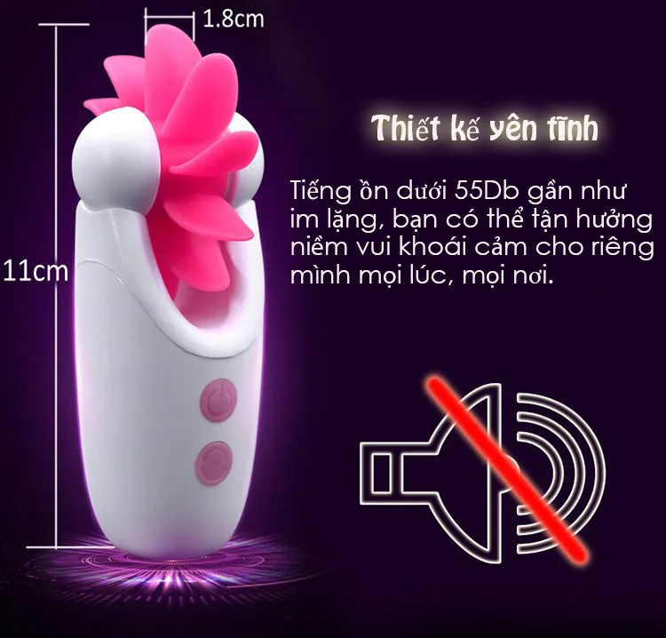 Rotating Tongue Licker Silicone High-Quality Waterproof — hình 5