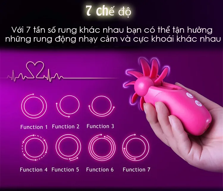 Rotating Tongue Licker Silicone High-Quality Waterproof — hình 6