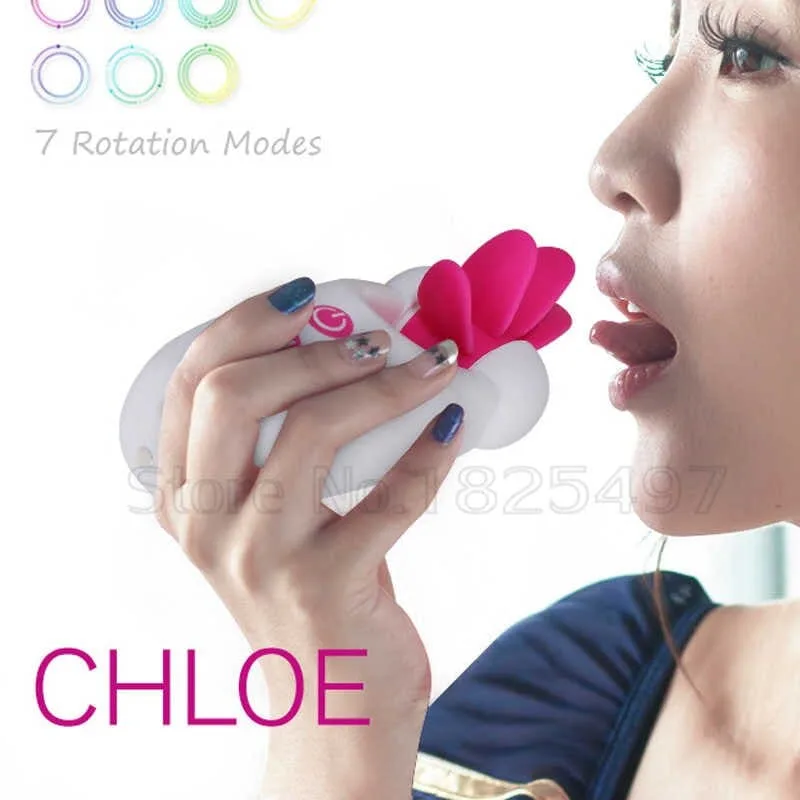 DC41C Mini Silicone Tongue Licker Female Pleasure Massager — hình 3