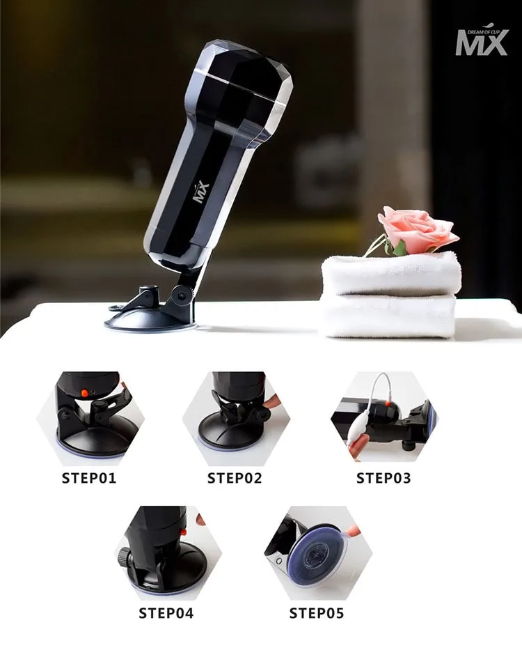 MX Deam Cup DC45Q High-End Wall-Mounted Male Masturbator — hình 13