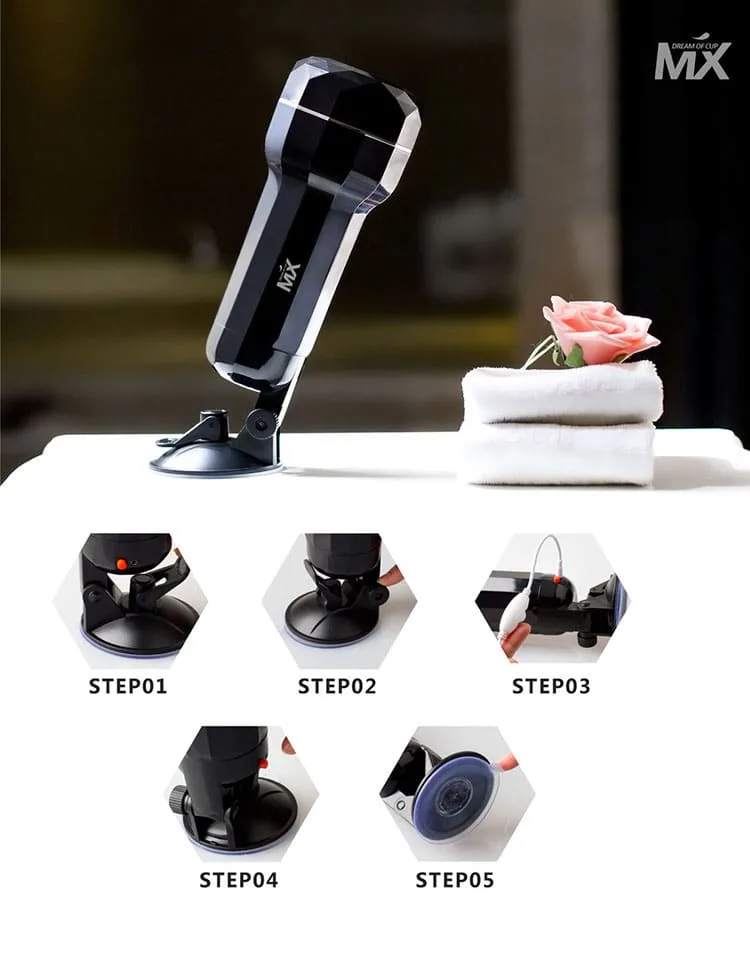 DC45Q Wall-Mounted Male Masturbator With Strong Vibration — hình 7