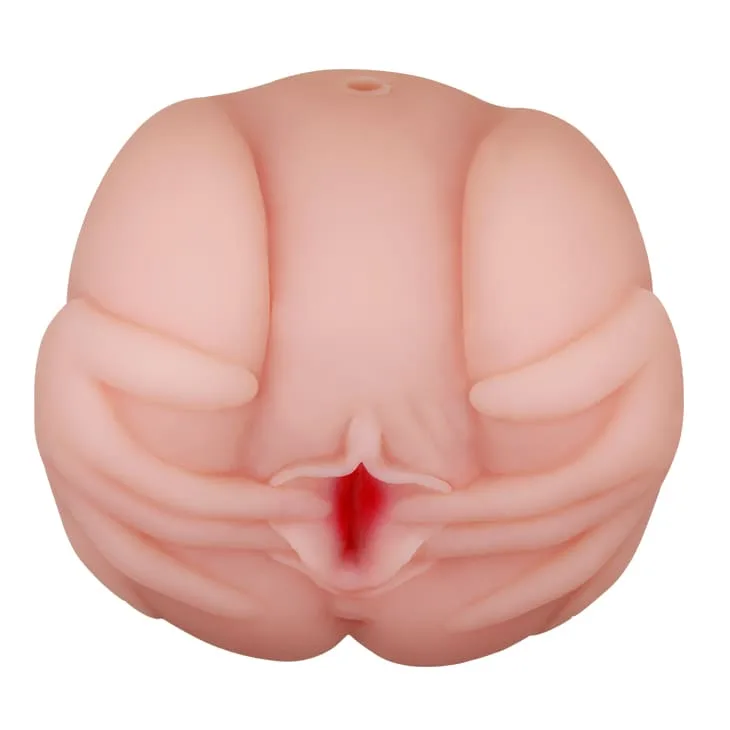 DC46 Realistic Male Masturbator with Silicone Vaginal Sleeve — Powerful Vibration Modes for Maximum Stimulation