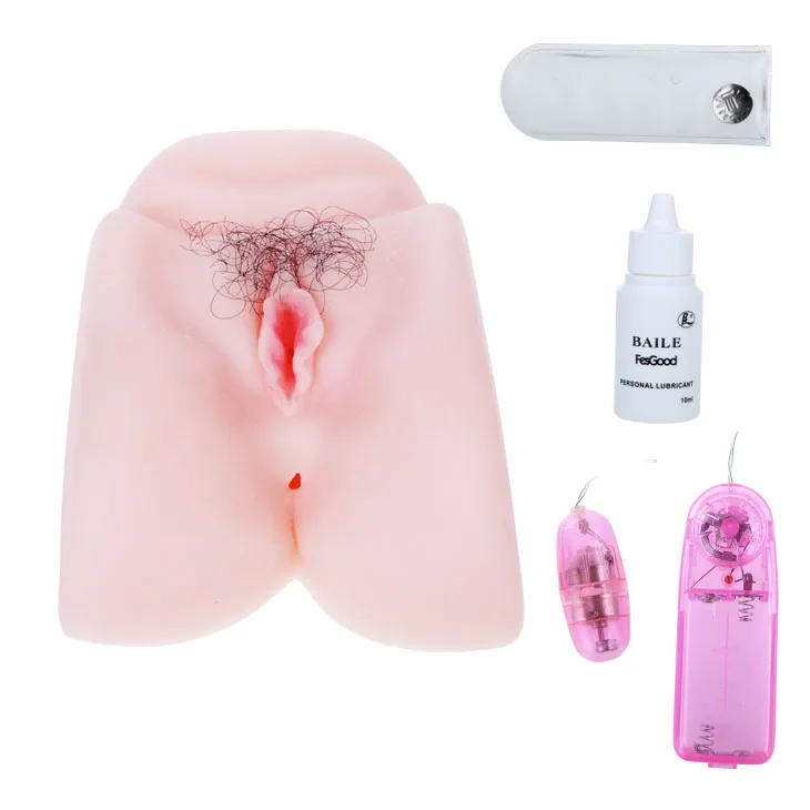 Large Realistic Silicone Vibrating Male Masturbator — Enhance Your Intimate Moments with Vibration