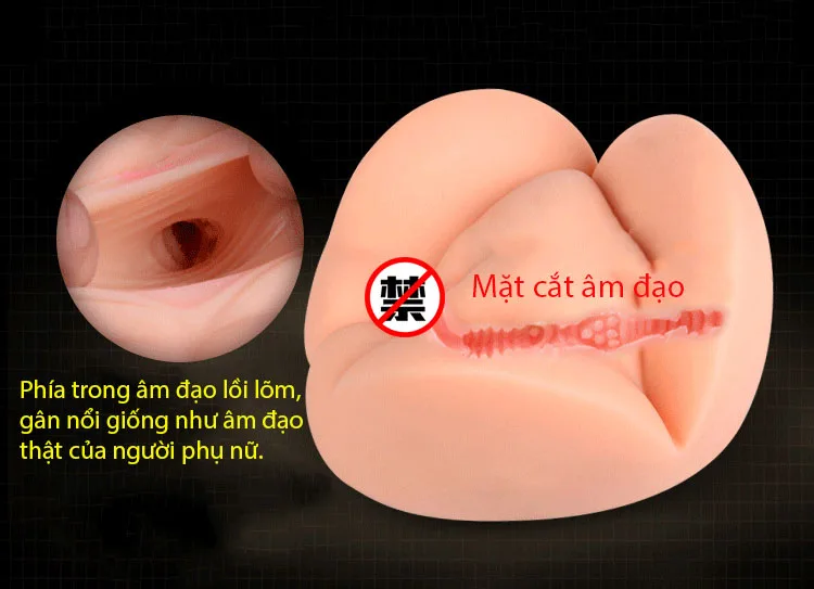 Large Soft Silicone Female Masturbator Realistic Texture — Safe, Hygienic, and Easy to Maintain