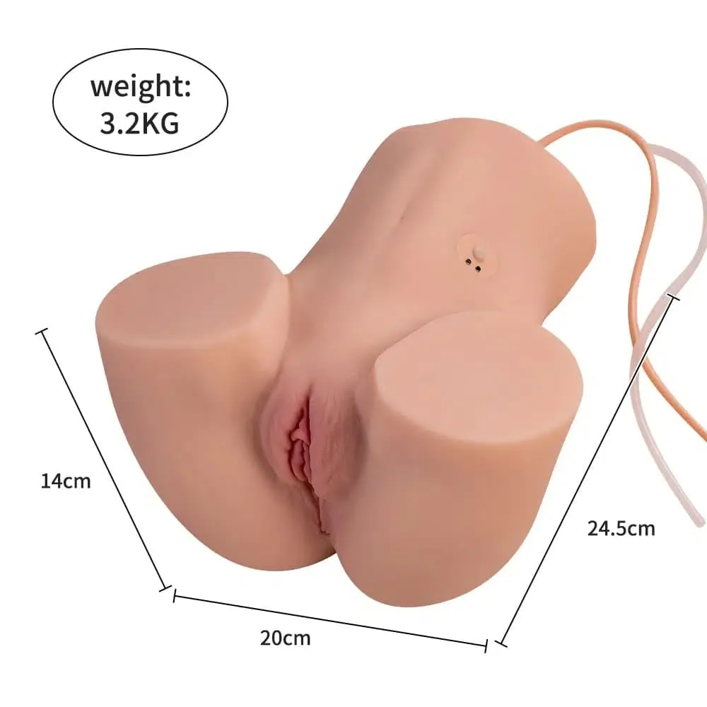 DC46M Mini Vibrating Sex Doll with Remote for Men Discreet — hình 3