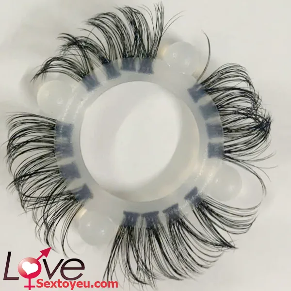 Horse Hair Studded Silicone Penis Ring Multiple Styles — hình 5