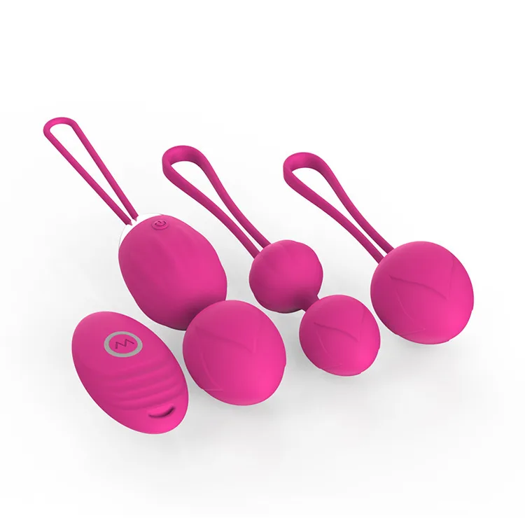 Vibrating Kegel Ball Set Tightening Pelvic Trainer Women — hình 4