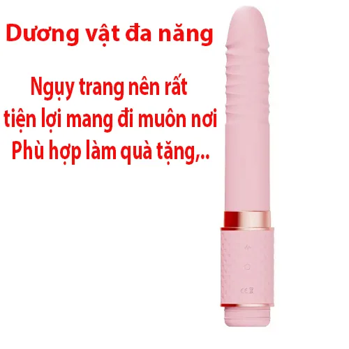 DC50 Mini Rechargeable Vibrating Thrusting Masturbator — Easy to Use & Maintain