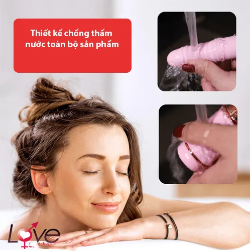 DC50 Mini Rechargeable Vibrating Thrusting Masturbator — hình 4