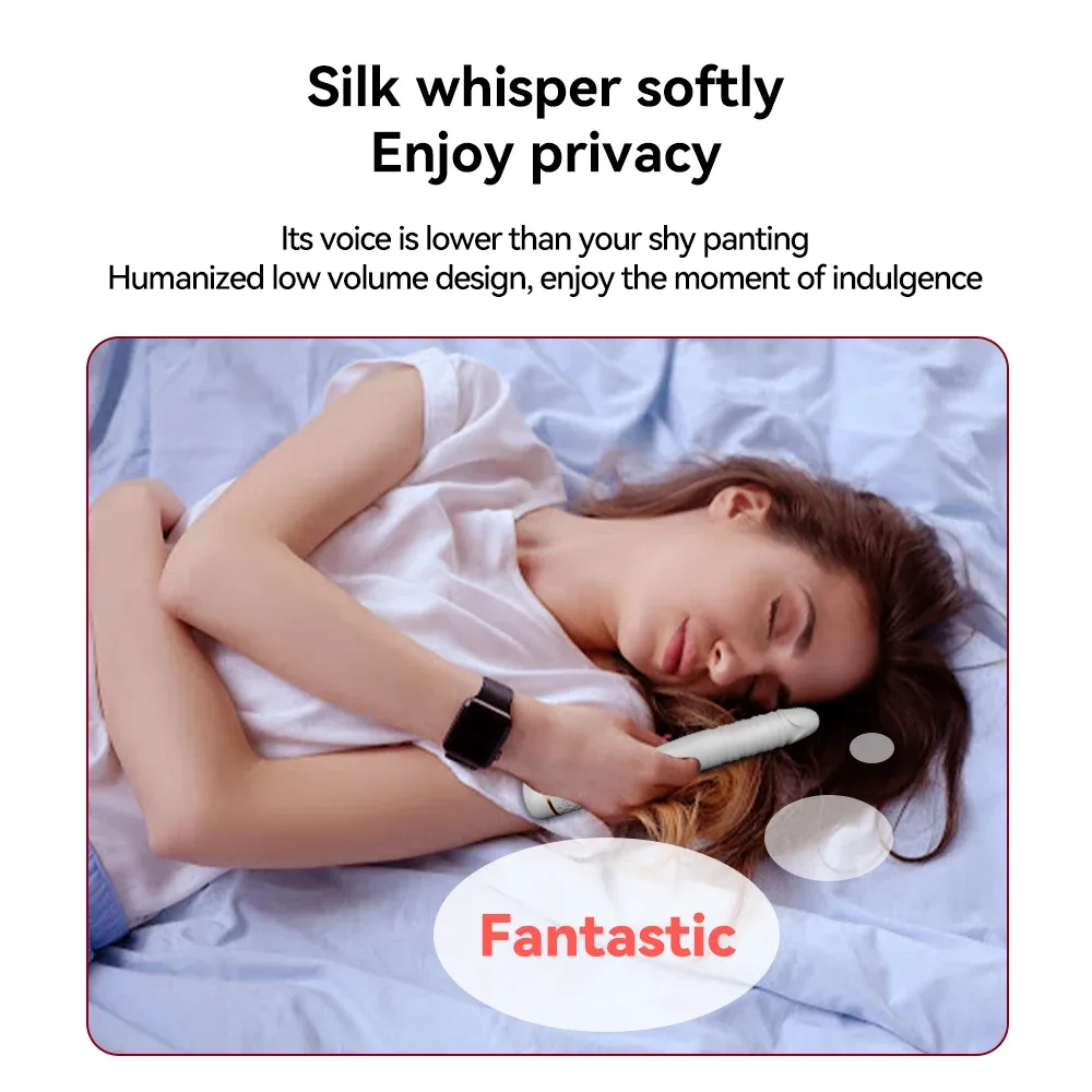 Auto Masturbation Vibrating Thrusting Dildo 20cm Female Toy — hình 3