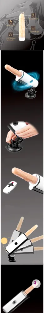 Remote-Controlled Female Automatic Thrusting Massage Toy — hình 2