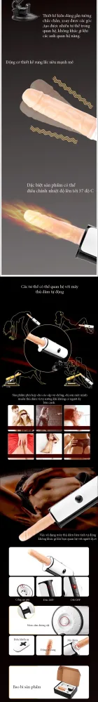 Remote-Controlled Female Automatic Thrusting Massage Toy — hình 3