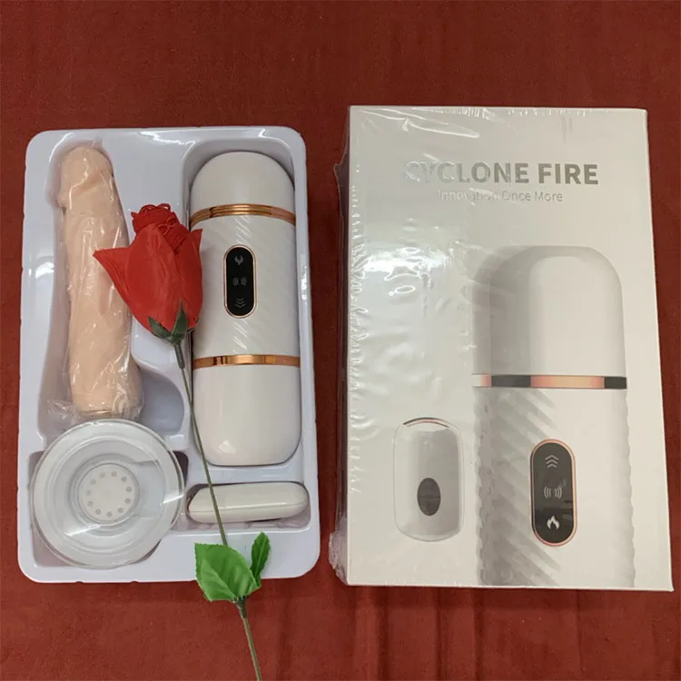 Cyclone Fire Automatic Vibrating Masturbator with Heating — hình 6