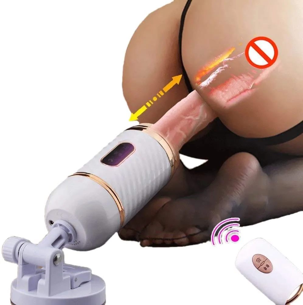 DC50N Auto Thrusting Vibrating Female Masturbator Sextoy — Combined with its vibrating function and gentle heating
