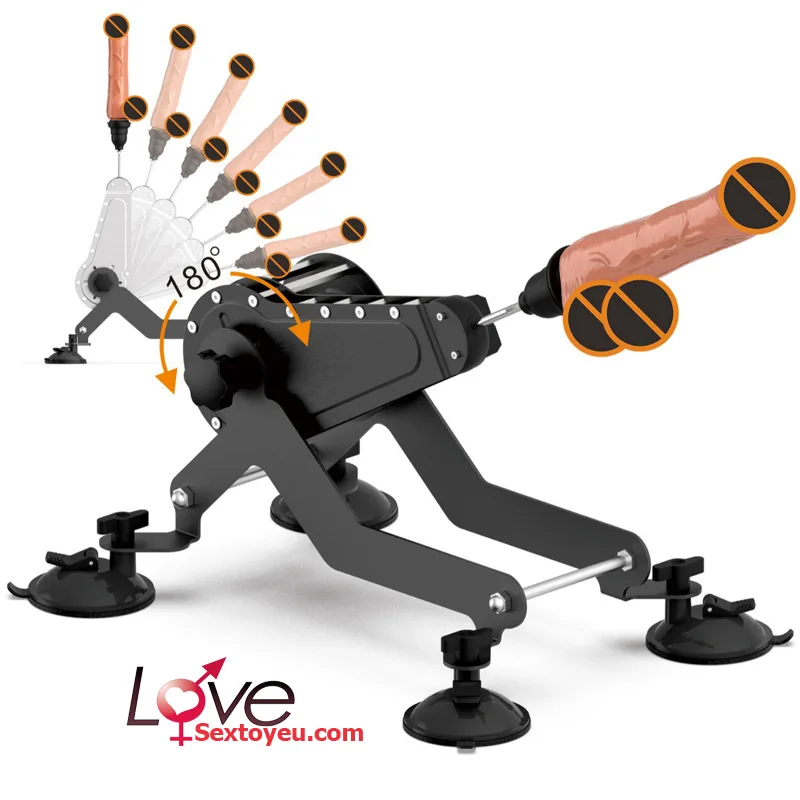 4-Leg Robot Automatic Sex Machine with Remote Control & — hình 5