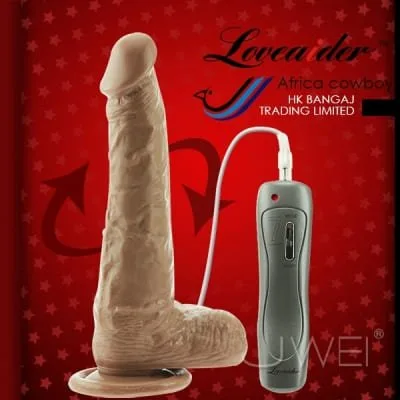 DC52B Realistic Wall-Mounted Vibrating Dildo for Women — Easy to Use and Maintain