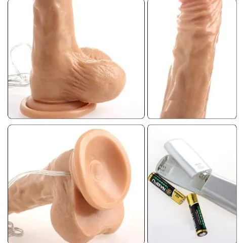 LoveAider DC52 Premium Oscillating Vibrating Dildo — hình 6