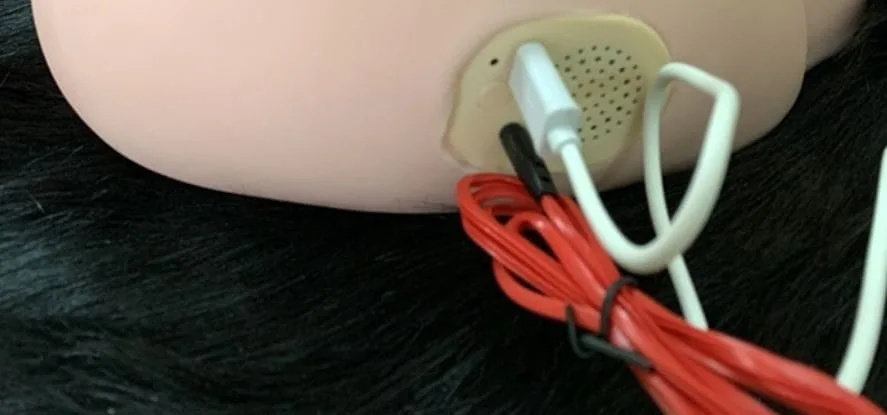 DC53D Realistic Silicone Male Masturbator with Sounds — hình 6