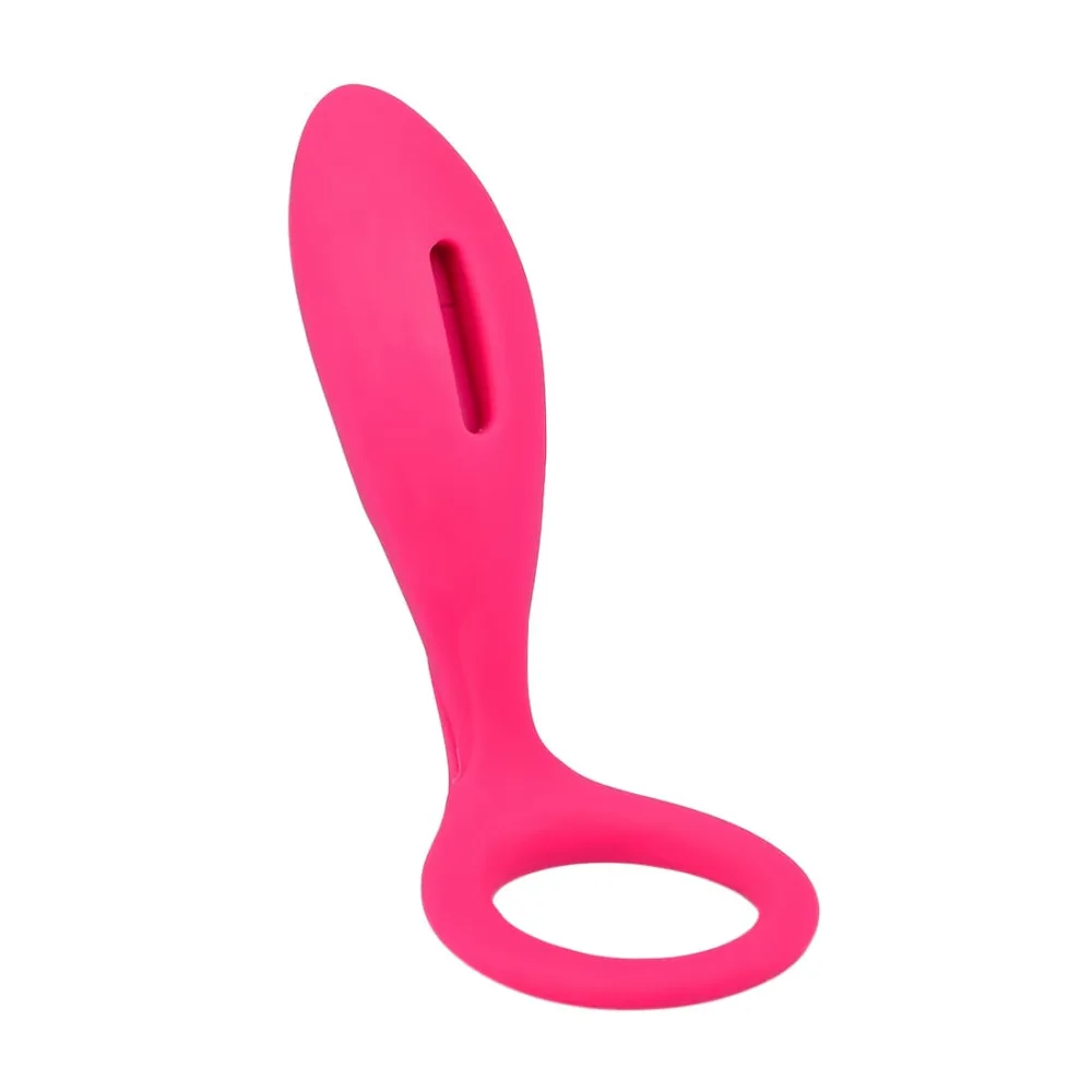 DC54Q Silicone G-Spot Vibrating Ring for Male Pleasure — Its water-resistant qualities also make it perfect for