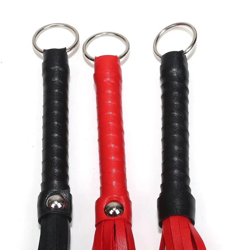BDSM Leather Whip Spanking Toy for Intense Sensual Pleasure — Stylish & User-Friendly Design