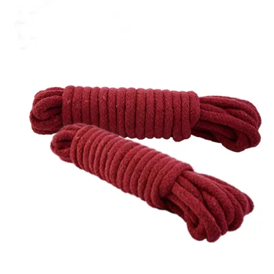 Colorful Soft Bondage Rope Set Erotic Pleasure Accessories — Enhance Your Sensual Adventure