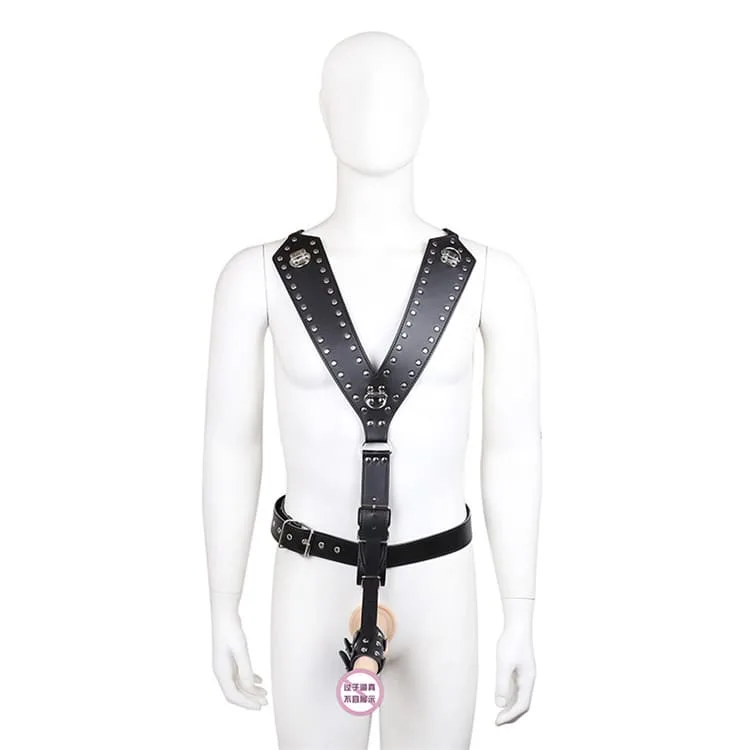 Leather Bondage Restraint Set BDSM Sensual Stimulator Kit — Unleash Bold New Sensations