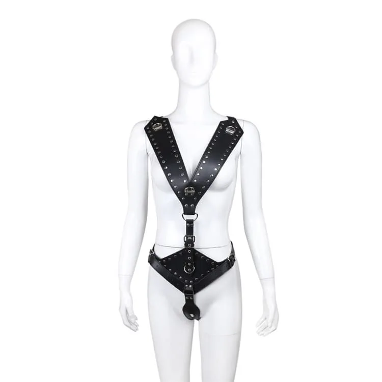 Leather Bondage Restraint Set BDSM Sensual Stimulator Kit — Versatile Design for Endless Pleasure