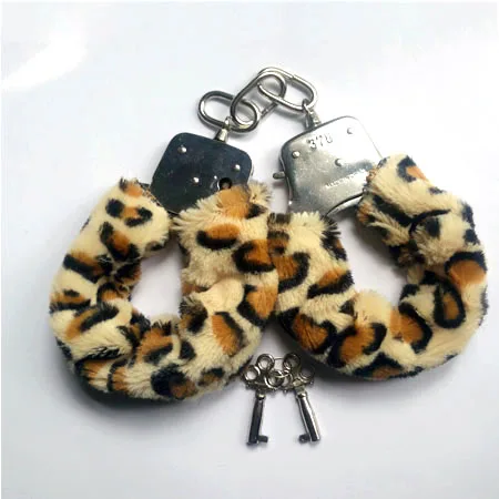 Padded Metal Handcuffs Couples Bondage Play Accessory — hình 4