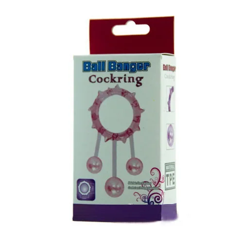 TPR ABS Beaded Penis Ring Delay Ejaculation Enhancer — Designed for Comfort and Intensity