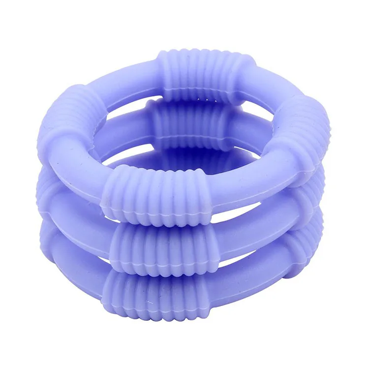 Rope Ring Silicone Penis Ring – Delay Ejaculation & Boost — hình 2