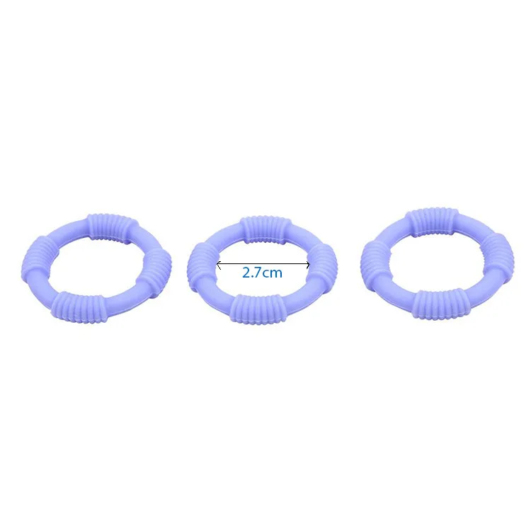 Rope Ring Silicone Penis Ring – Delay Ejaculation & Boost — hình 3