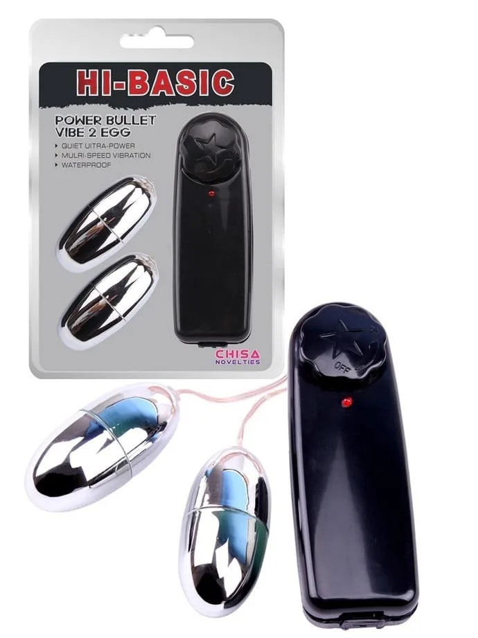 DC61C Dual Strong Stainless Steel Egg Vibrator Women — Versatile Stimulation