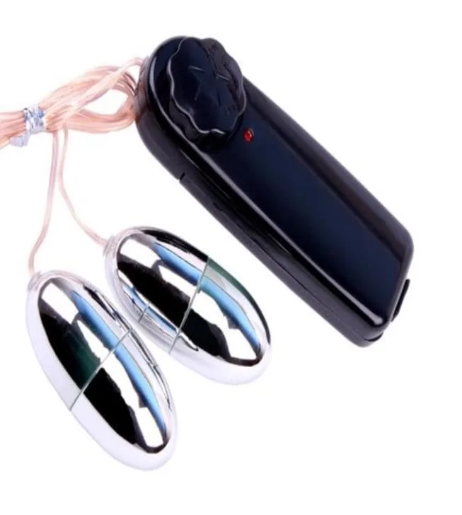 DC61C Dual Strong Stainless Steel Egg Vibrator Women — Its compact size and elegant design make it a perfect